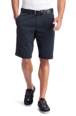 Overdyed gaberdine Bermudas 'Locci D'