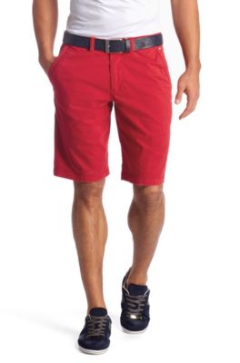 Overdyed gaberdine Bermudas 'Locci D'