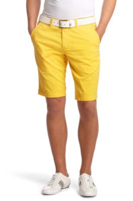 Overdyed gaberdine Bermudas 'Locci D'