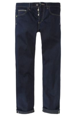 Unwashed blue denim jeans 'Denox 3'