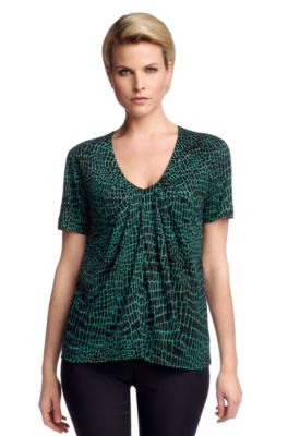 T-shirt d&eacute;tente en pur modal, E4687