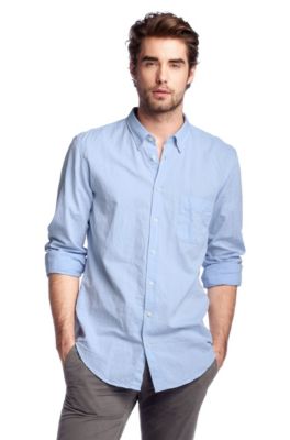 Chemise d&eacute;tente col pointes boutonn&eacute;es, Equator