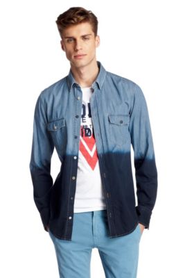Casual shirt with a Kent collar 'EddaiE'