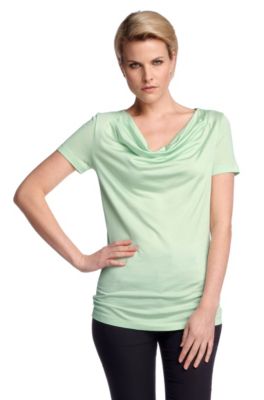 Cowl neck T-shirt 'E4844'