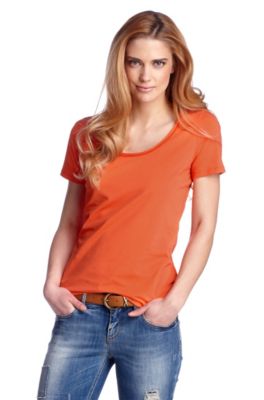 T-shirt with curled edges 'Toundis'