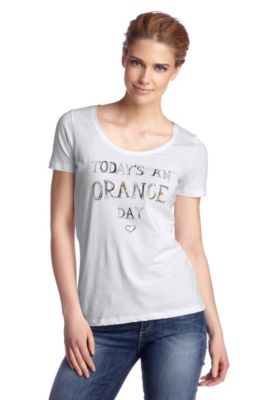 T-shirt with metallic print 'Talsa'