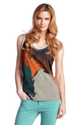 Top with a round neckline 'Tuzza'