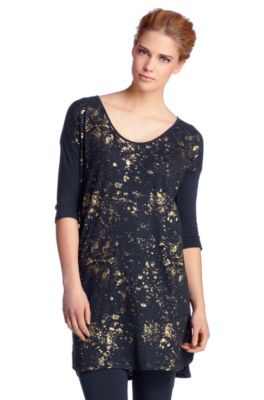Long sleeve T-shirt in pure linen 'Tolba`
