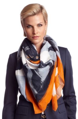 Ramie/cotton scarf 'SC492'