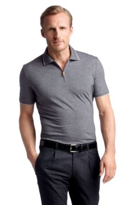 Polo shirt with a zip 'Ruf 01'