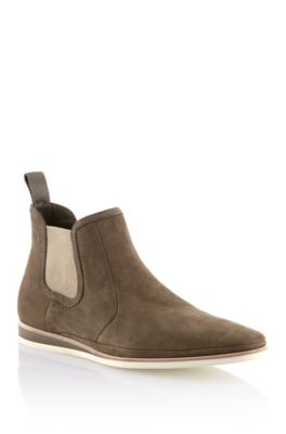 Nubuck leather ankle boot 'Eclors'