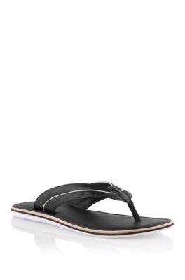 Leather flip flop 'Brisio'