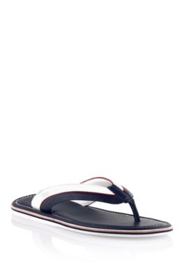 Leather flip flop 'Brisio'