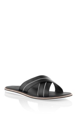 Genuine calfskin sandal 'Bristo'
