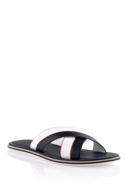 Genuine calfskin sandal 'Bristo'