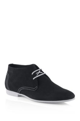 Chaussures &agrave; lacets en cuir de vachette, Possio
