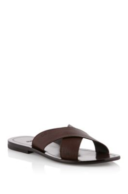 Calfskin sandal 'Acarbio'