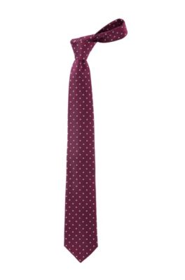 Pure silk tie 'Tie 7.5 cm traveller'