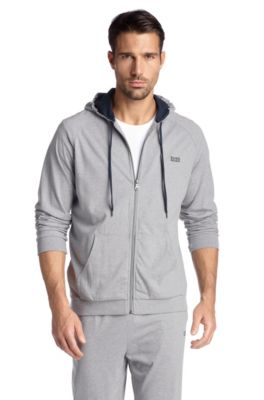 Hooded, sweatshirt jacket 'Jacket Hooded BM'