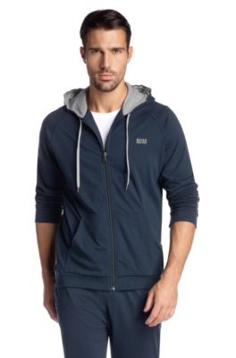 Hooded, sweatshirt jacket 'Jacket Hooded BM'