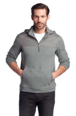 Cotton funnel neck sweatshirt 'Piceno 24'