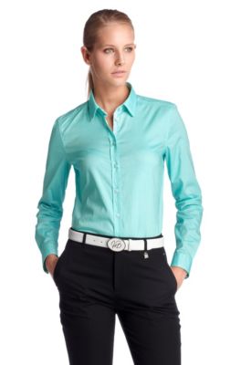 Casual blouse with a Kent collar 'Cetania'
