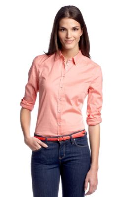 Vrijetijdsblouse &acute;Cetania` met kentkraag