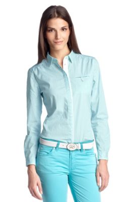 Blouse with a Kent collar 'Cetizia'