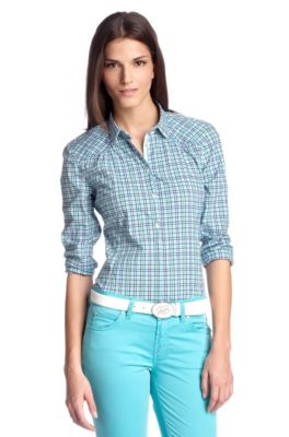 Blouse &acute;Ciliana` met kentkraag