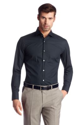 Slim-Fit Freizeit-Hemd &acute;Jonas` aus Baumwolle