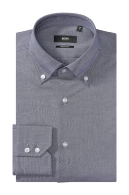 Chemise business &agrave; col boutonn&eacute;, Edmund