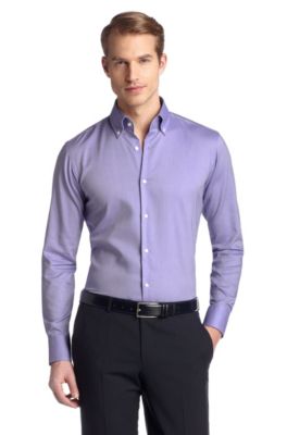 Business shirt with button-down collar &acute;Edmund`