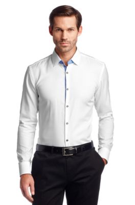 Chemise business &agrave; col Kent renforc&eacute;, Juri