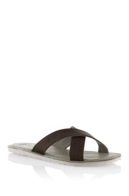 Sandal in genuine leather 'Longero'