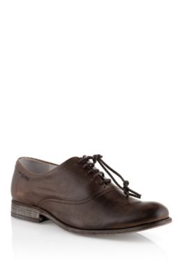 Veterschoenen &acute;Orastio` van gewassen kalfsleer