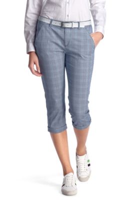 Cotton capri trousers 'Hoki-W'