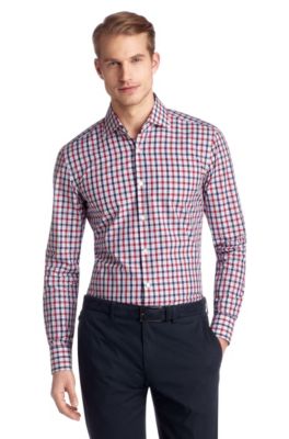 Slim Fit casual shirt made of cotton 'Jaron'