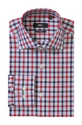 Slim Fit casual shirt made of cotton 'Jaron'