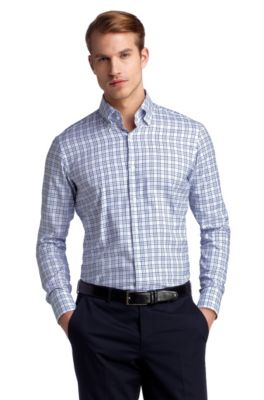 Business shirt with button-down collar &acute;Edmund`