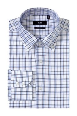 Business shirt with button-down collar &acute;Edmund`