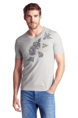 V-neck T-shirt 'Canistro 10'