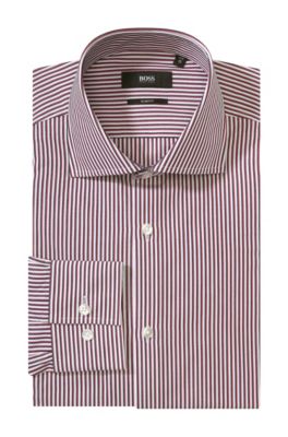 Slim fit casual shirt with Kent collar 'Jaron'