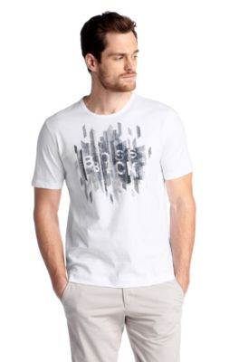 Regular fit T-shirt &acute;Terni 86` met ronde hals