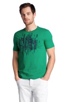 Regular fit T-shirt &acute;Terni 86` met ronde hals