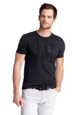 Regular fit T-shirt &acute;Terni 86` met ronde hals