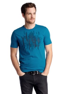 Regular fit T-shirt &acute;Terni 86` met ronde hals