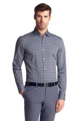 Regular-Fit Business-Hemd &acute;Jaron` aus Baumwolle