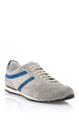 Canvas and leather sneaker 'Orlero'