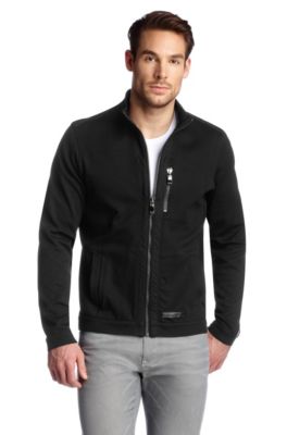 Sweatshirt jacket + stand-up collar 'Pizzoli 08'