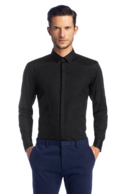 Chemise de smoking &agrave; col Kent, Ebly